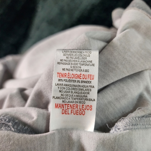 Life is Good Keep It Simple Women's XL Red Wine Gray T-shirt Top Short Sleeves - Picture 8 of 8